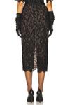 Кружевная миди-юбка Helsa, black - фото 4