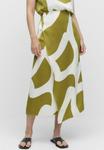 Юбка STOCKH LM Studio KOA SATIN , Green Print/Green - фото