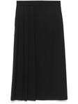 P.A.R.O.S.H. плиссированная юбка миди, черный - фото