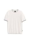 Футболка bugatti KNIT, Ecru/White - фото 4