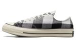 Кроссовки Chuck 70  Beyond Retro X  Low 'Upcycled Flannel' Converse, цвет Black Gray - фото