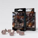 Rpg Dice Dragon RGFK Набор из 7 кварцевых кубиков - фото 2
