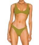 Бюстье бикини Crepe Juliana в цвете алоэ зеленый Haight - фото