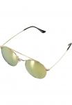 Солнцезащитные очки MSTRDS August, золотой - фото