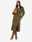 Friends Like These Платье цвета хаки - фото