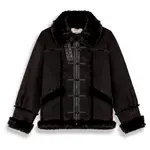 Куртка Grimey Sampans Suede Sherpa, черный - фото