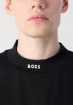 Футболка BOSS TEE COLLAR ZONE, Black - фото 8