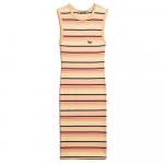 Платье с длинным рукавом Superdry Rib Bodycon, оранжевый - фото 3