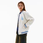 Бейсбольная куртка Varsity Series унисекс белый Mlb - фото 2