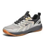 WARRIOR Амортизирующие износостойкие дышащие низкие бадминтонные кроссовки унисекс тёмно-серые, цвет Dark Gray - фото 8