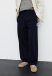 Брюки PULL&BEAR BALLOON, Dark-Blue Denim - фото