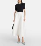 Футболка из натуральной шерсти Valentino, черный - фото 2