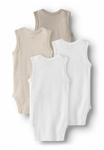 Боди 4ER-PACK TWO SOON, кремовый - фото 3