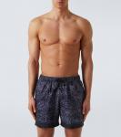 Напечатанные плавки Dries Van Noten, Navy - фото 2