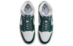Женские кроссовки Jordan Mid Oxidised Green, зелёно-белые - фото 5