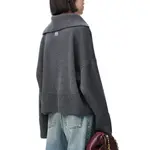 Поло свитер LOEWE, серый - фото 5