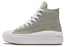 Кеды Converse Women's Chuck Taylor All Star Move Platform High 'Seasonal Color - Slate Sage Gum' - фото