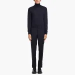 Повседневные брюки мужские синие Prada, синий - фото 2