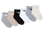 Носки Solid Kids' Quarter Ankle Socks - 6 Pack Nike, цвет neutralmulticolor - фото 2