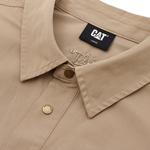 Мужская рубашка CAT, зеленый - фото 9