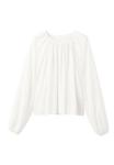 Блуза Mango Kids Blouse, White/Off-White - фото 5