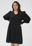 Платье Kaffe Curve Day dress, Black Deep/Mottled Black - фото