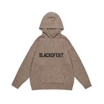 Свитер унисекс BLACK OF EXIT, Коричневый - фото 3