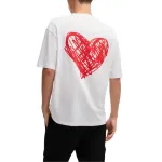 Футболка HUGO BOSS белая с принтом логотипа Hugo - фото 7