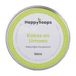 Дезодорант HappySoaps Vegan Coconut and Lime 50g - фото
