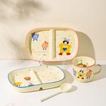 Наборы посуды KAWASIMAYA, [Breakfast 2-Piece Set]Mug+Divided Plate (Popcorn) - фото 7