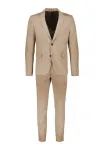 Элегантный костюм из эластичной ткани Lindbergh, Sand - фото