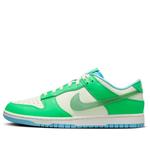 Кроссовки dunk low 'green shock' Nike, зеленый - фото