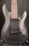 Электрогитара Schecter Damien-7 Heretic с 7 струнами, сатиново-черная - фото