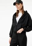 Толстовка Koton Zip-up sweatshirt, Black - фото