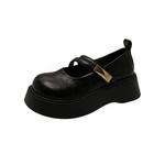 Туфли Мэри Джейн женские 7 SEVFUN, Black - фото