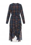 Платье DreiMaster Maxi dress, Grey Check/Grey - фото 5