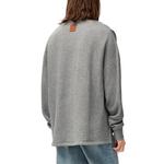 Поло свитшот LOEWE, серый - фото 6