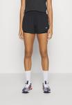 Спортивные шорты женские Nike двойные короткие, черный - фото