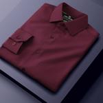 Рубашка на пуговицах Tom Baine Performance Stretch Solid, цвет burgundy - фото 2