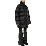 Пуховик женский черный Rick Owens - фото 4