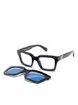 Off-White Eyewear Clip On очки, черный - фото 2