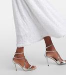 Свадебное платье с рукавами-буфами, расшитое пайетками Rotate, Blanc De Blanc - фото 5