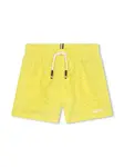 Плавки-шорты с логотипом BOSS Kidswear, желтый - фото 3