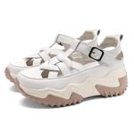 Римские сандалии женские SAFIYA, Ecru - фото