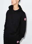Худи Huron с нашивкой-логотипом Canada Goose, черный - фото 2