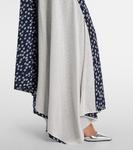 Платье макси с цветочным принтом Devyn Proenza Schouler, Navy Multi - фото 5