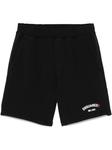 DSQUARED2 спортивные шорты с логотипом, черный - фото