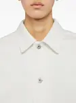 Джинсовая рубашка с длинными рукавами JIL SANDER, белый - фото 4