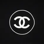 CHANEL Кашемировый шелковый шарф унисекс черный, Black - фото 8