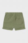Хлопковые детские шорты Mayoral, зеленый - фото 3